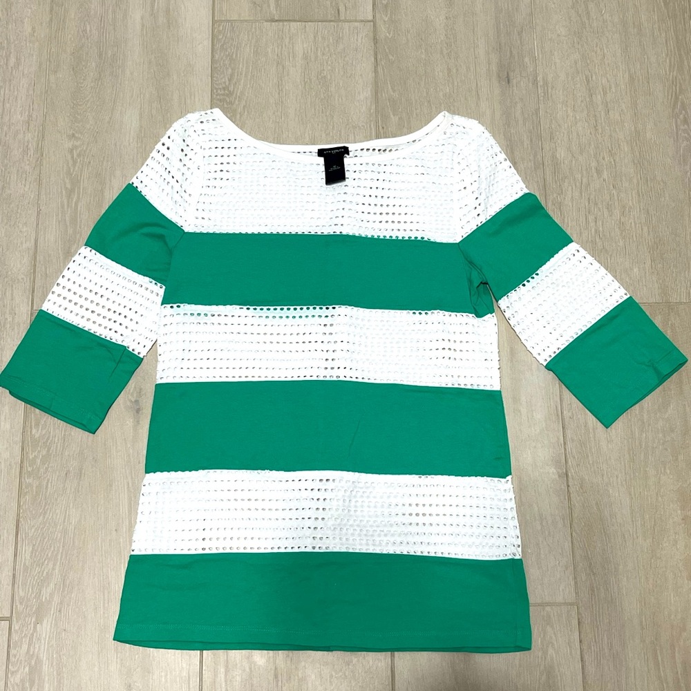 Ann Taylor 3/4 sleeve top
